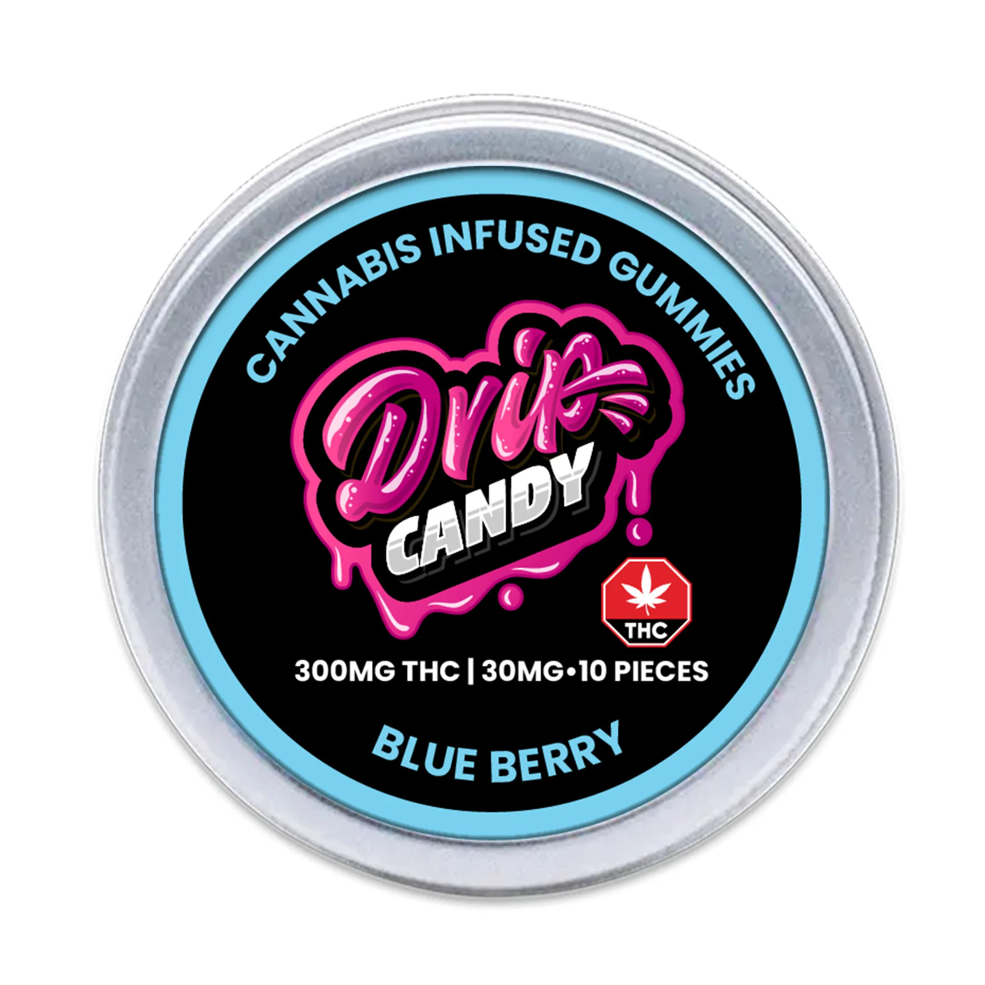 Blaubeer Gummibärchen mit 300 mg THC DE - Image 2