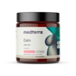 Medterra, Calm 25mg CBD+ Gummies, Strawberry Lemonade, Broad Spectrum THC-Free, 20ct, 500mg CBD