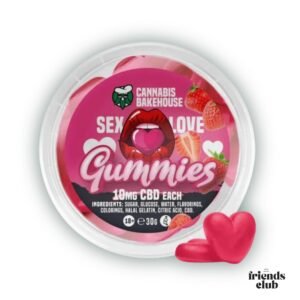 CBD SEX/LOVE AROMA GUMMIES – STRAWBERRY (30G)