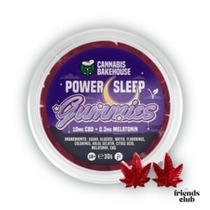 CBD Sleep Aroma Gummies Leaves BLACKCURRANT 30g