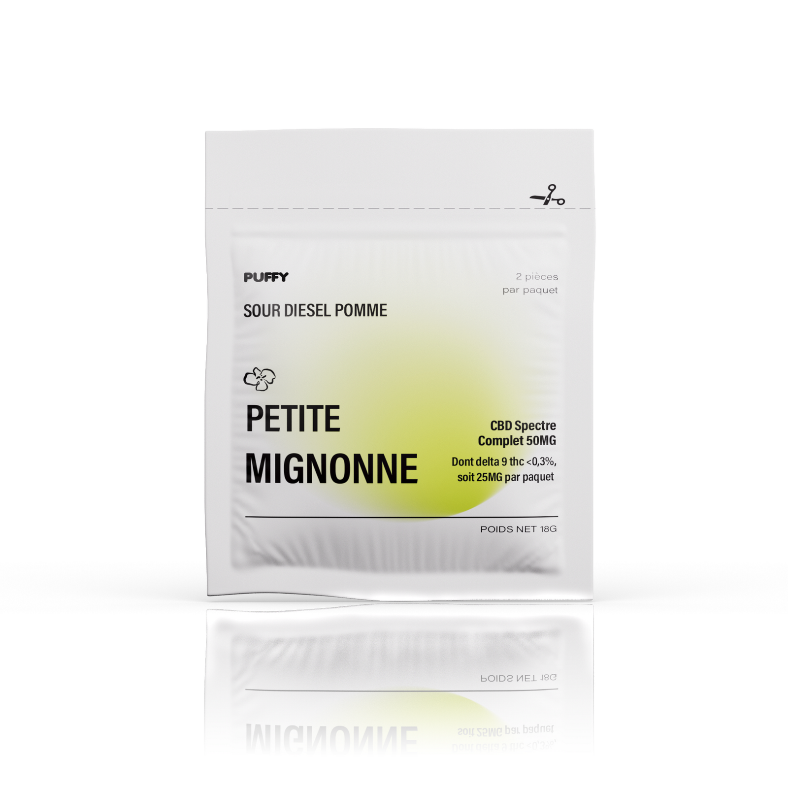 Gummies THC 25mg – Sour Diesel Apple 🍏