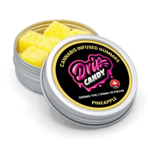 THC haltige Ananas Gummibärchen 300mg DE