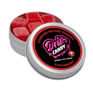 THC haltige Erdbeer Gummibärchen 300mg DE