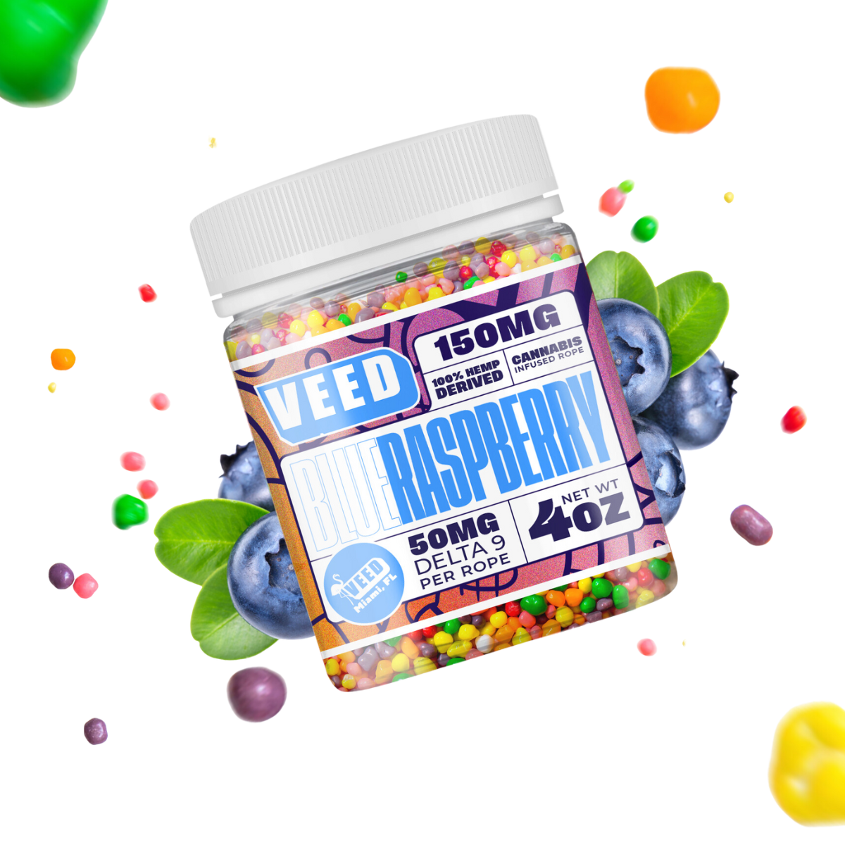 THC Nerd Ropes 150mg | VEED - Image 3